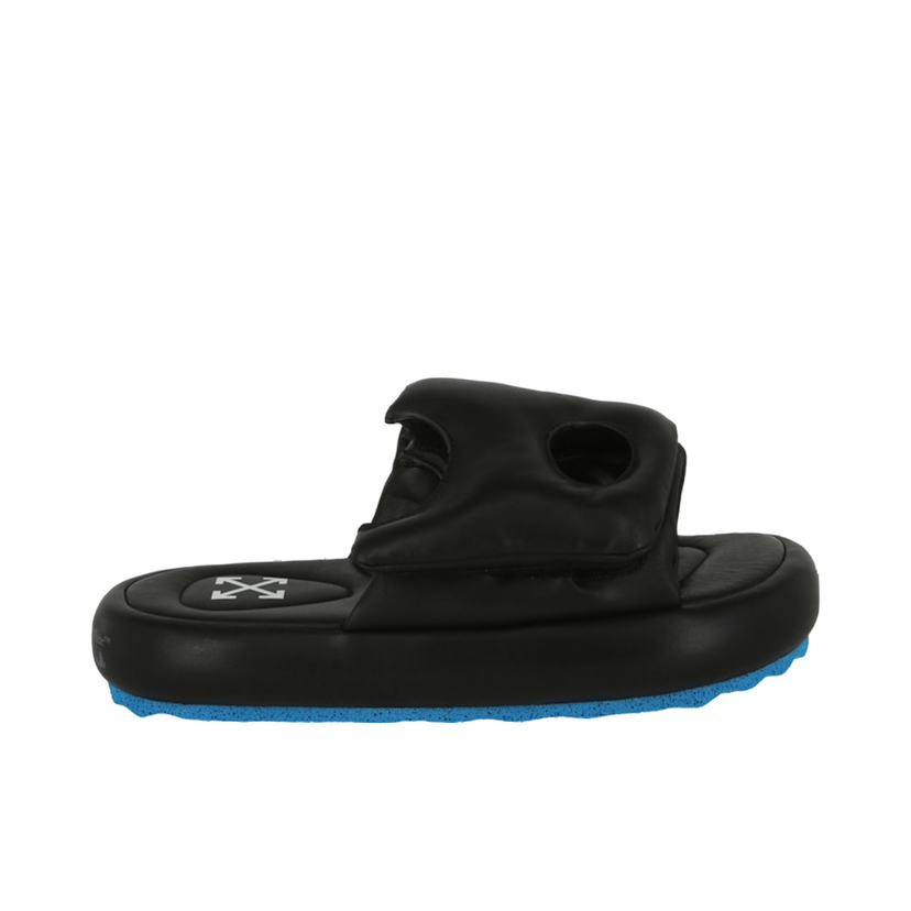Superge in čevlji Off-White Meteor Padded Slide Black Blue Črna | IH007S22 LEA00 11045 00035