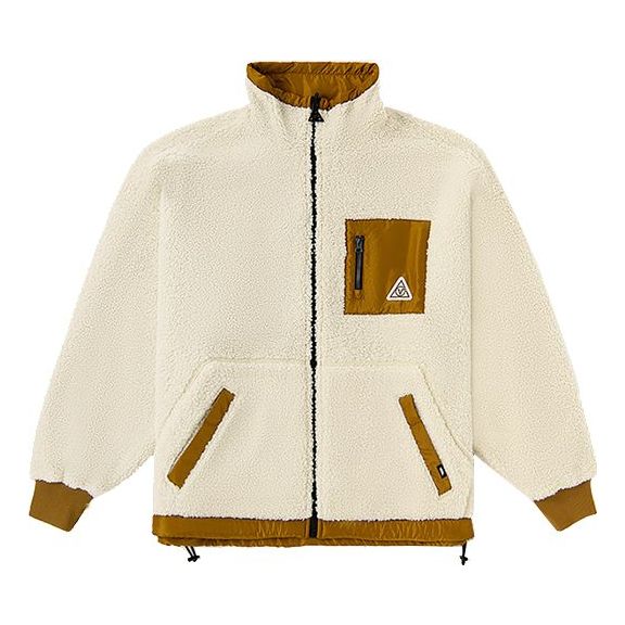 Pleteni pulover Vans Reversible Sherpa Jacket Bela | VN0A4UTM1M7