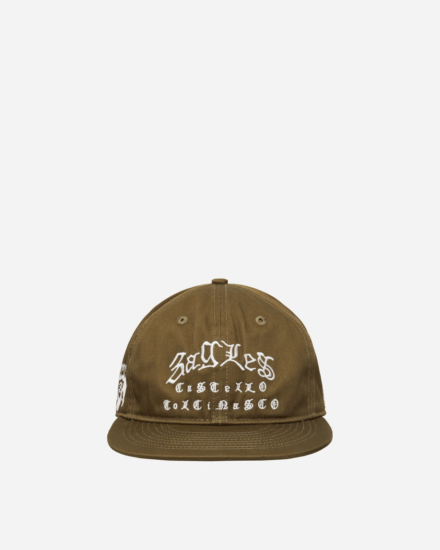 Kapa Slam Jam Embroidered 3AGLES CASTELLO TOLCINASCO Cap Rjava | POSA1H005 OLV, 1