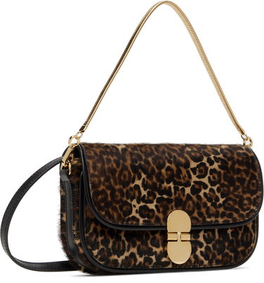 Torba za čez ramo A.P.C. A.P.C. Grace Chain Shoulder Bag Rjava | PXCAU-F61882, 1