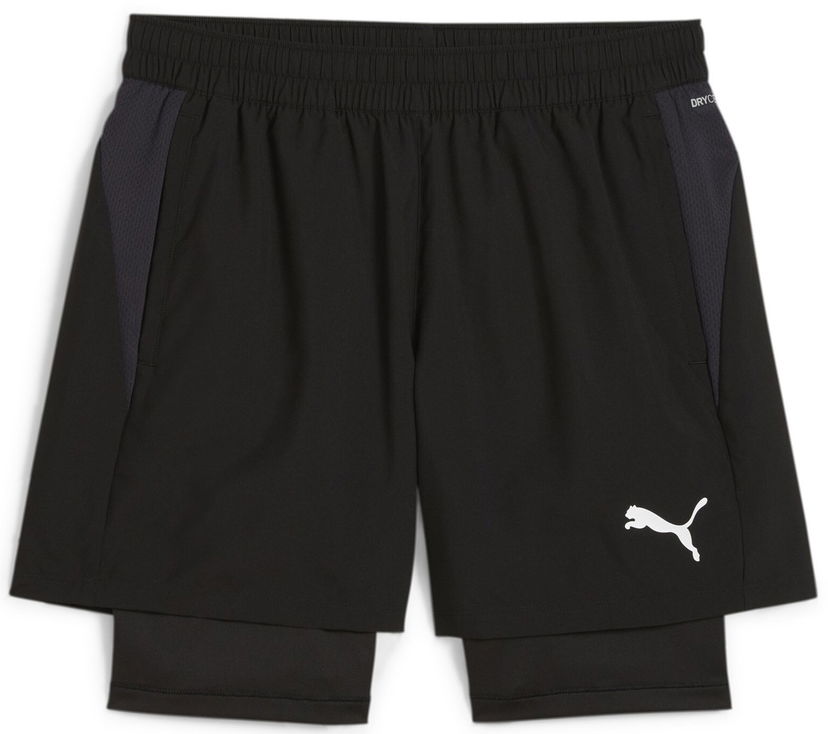 Kratke hlače Puma teamGOAL 2in1 Short Črna | 658774-03