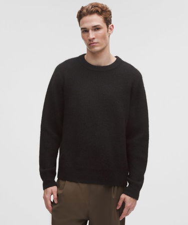 Pleteni pulover lululemon Ribbed Wool-Blend Sweater Črna | prod20001963, 0