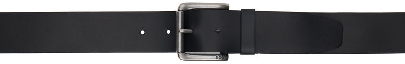 Pasovi BOSS Leather Branded Pin Buckle Belt Črna | 50491889
