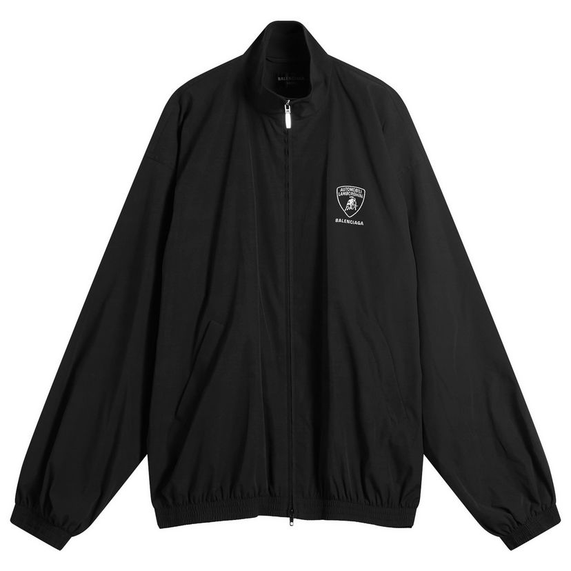 Jakna Balenciaga Automobili Lamborghini Tracksuit Jacket Črna | 839108-TRO31-1000