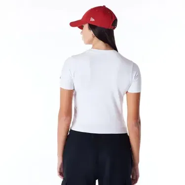 Majica New Era Slim Tee T-Shirt Bela | 60564942, 4