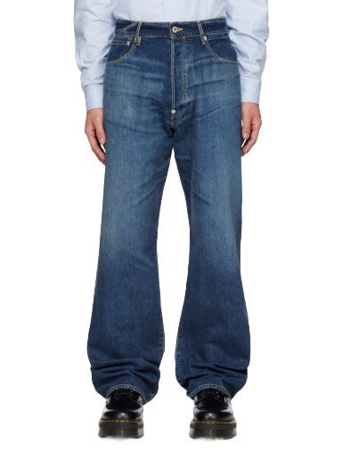Kavbojke KENZO Paris Suisen Jeans Modra | FD55DP4066B2