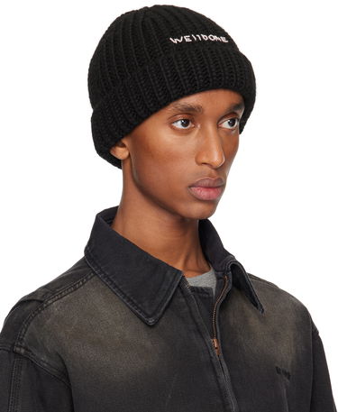 Beanie We11done We11done Chunky Knit Beanie Črna | WD-KH3-24-625-U-BK, 1