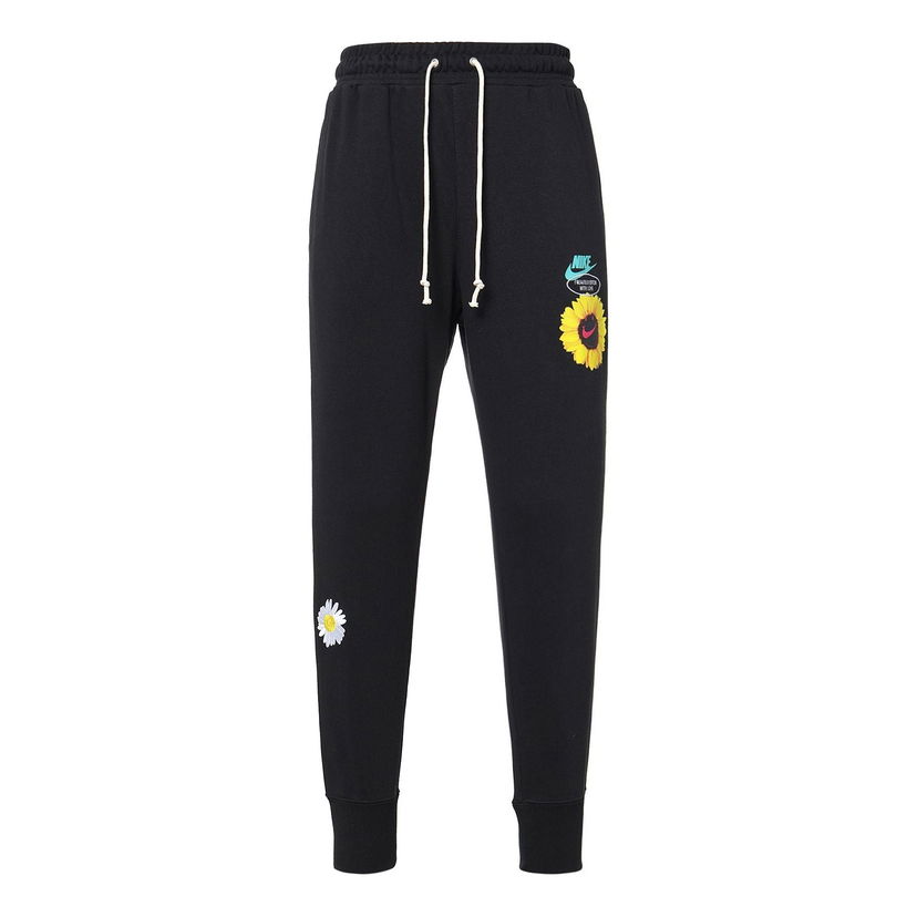 Trenirka Nike Knit Embroidered Joggers Črna | DM5013-010