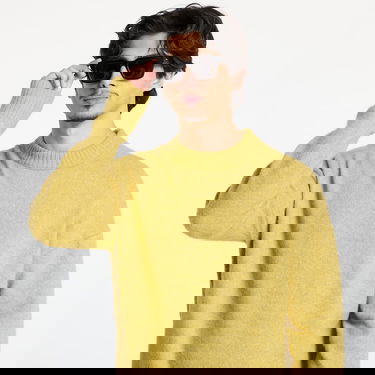 Pleteni pulover CALVIN KLEIN Calvin Klein Jeans Warm Texture Sweater Rumena | J30J326737 LMD, 4