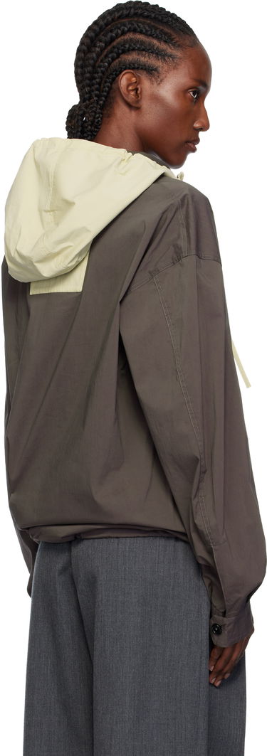 Vetrovka JW Anderson JW Anderson Contrast Hood Anorak Rjava | JK0415-PG1838, 2