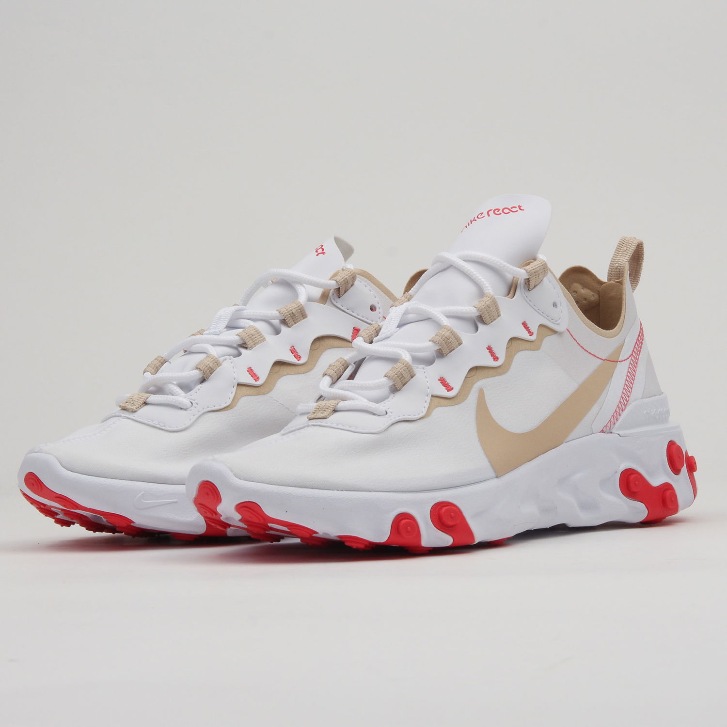 Superge in čevlji Nike React Element 55 Bela | BQ2728-101, 1