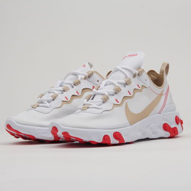 Superge in čevlji Nike React Element 55 Bela | BQ2728-101, 1