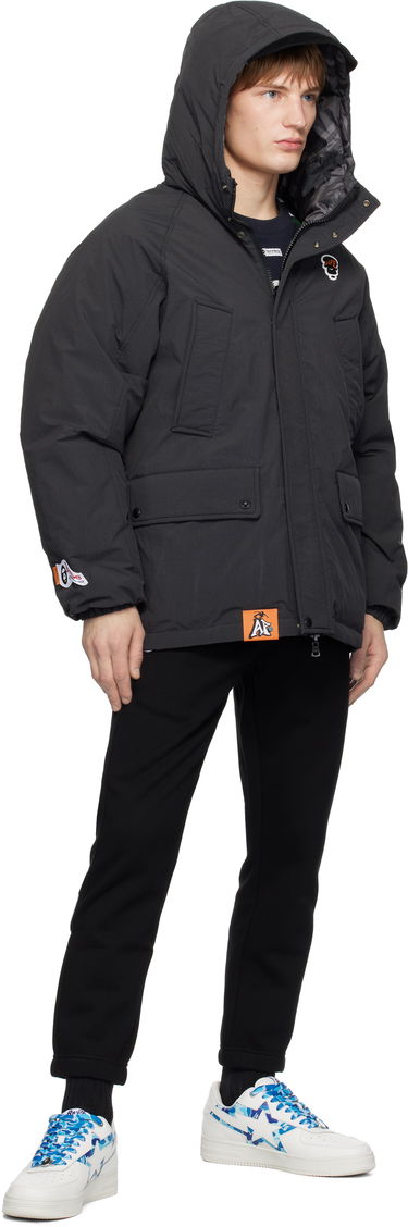 Parka AAPE by A Bathing Ape AAPE by A Bathing Ape Reversible Down Jacket Črna | AAPDNM7669XXNBKL, 4