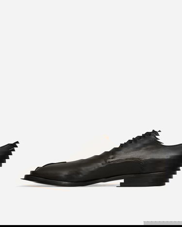 Modni dodatki Maison Margiela Derby Leather Shoes Črna | SH1WQ0003 T8013, 3