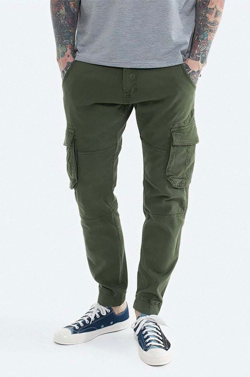 Cargo hlače Alpha Industries Cargo Pants Zelena | 196210.142