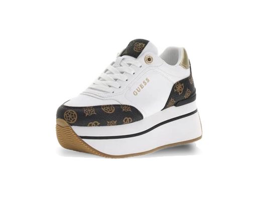 Superge in čevlji GUESS Camrio 4G Peony Logo Sneakers Bela | FLPCM4FAL12