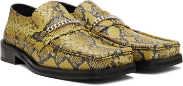 Superge in čevlji Martine Rose Martine Rose Square Toe Loafers with Chain Rumena | 1026LE02309M, 3