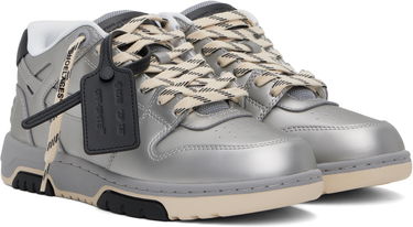 Oblačila Off-White Off-White Out Of Office Metallic Kovinski | OMIA189S25LEA00C7210, 3