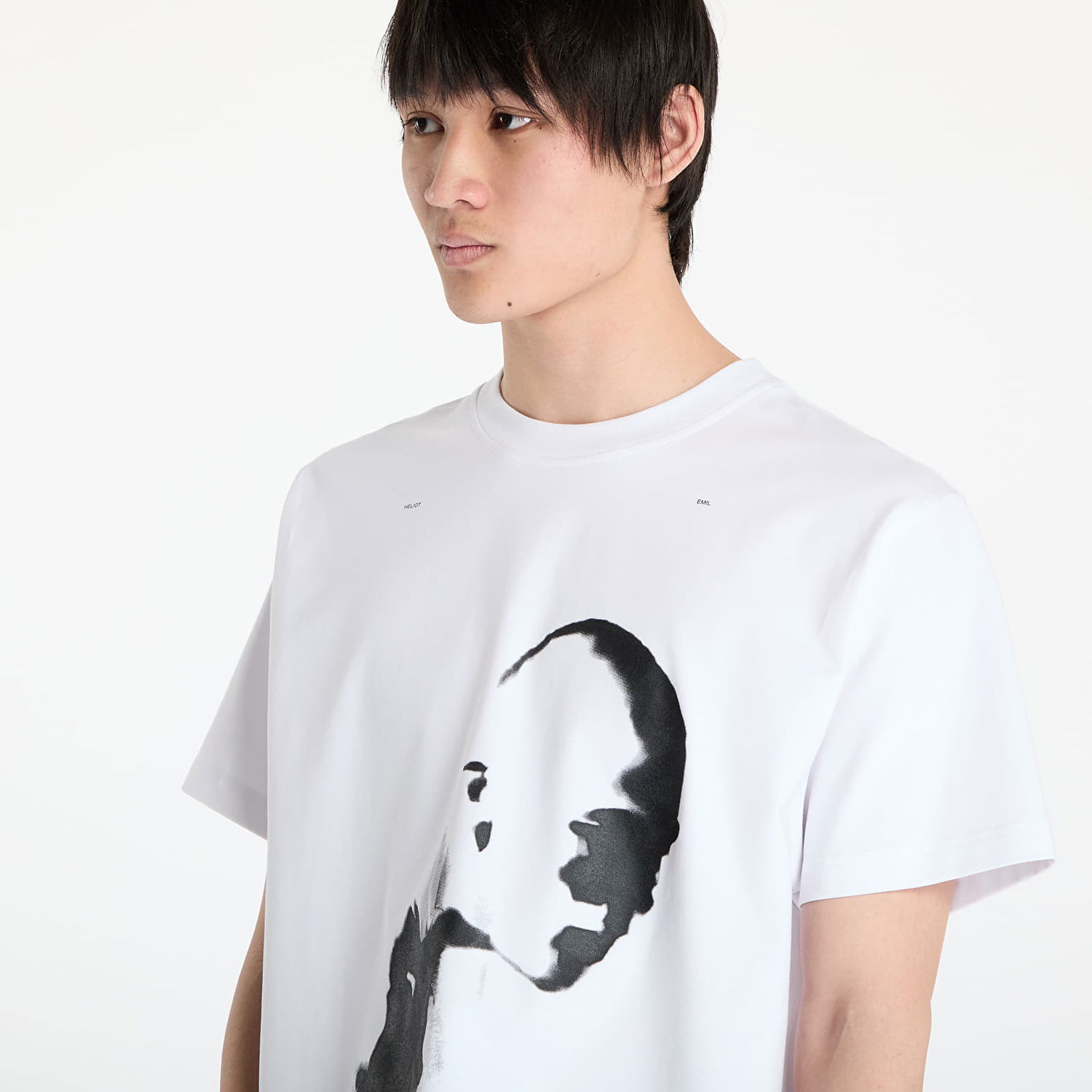 Majica HELIOT EMIL HELIOT EMIL Ai Generated Print T-Shirt Bela | SS25_M_09_041_WHT02_CO, 1