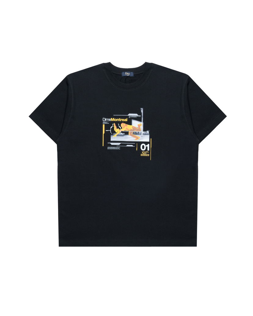 Majica Dime One Step Beyond Graphic Print T-Shirt Črna | DIMEHO2465BLK