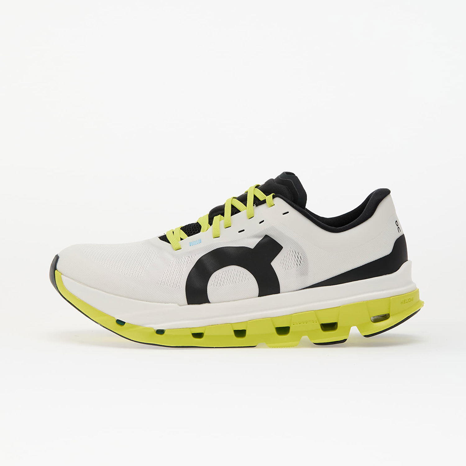 Superge in čevlji On Running On M Cloudflow 5 White/ Lime Bela | 3MF10112929, 0