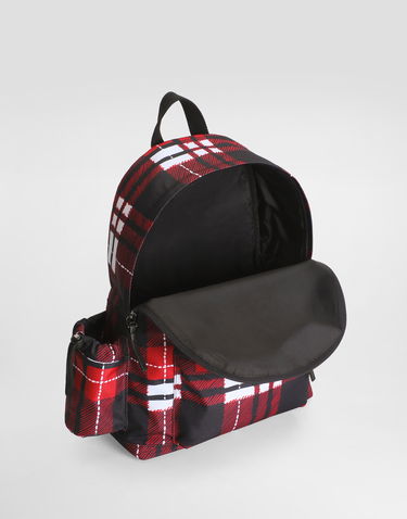 Nahrbtnik Dolce & Gabbana Dolce & Gabbana Nylon Plaid Print Backpack Večbarvna | EM0139AV246HS5QB, 3