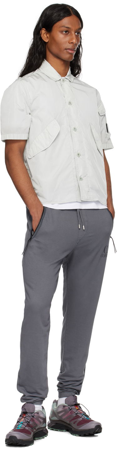 Trenirka C.P. Company C.P. Company Light Fleece Logo Sweatpants Siva | 18CMSP134A-002246G, 3
