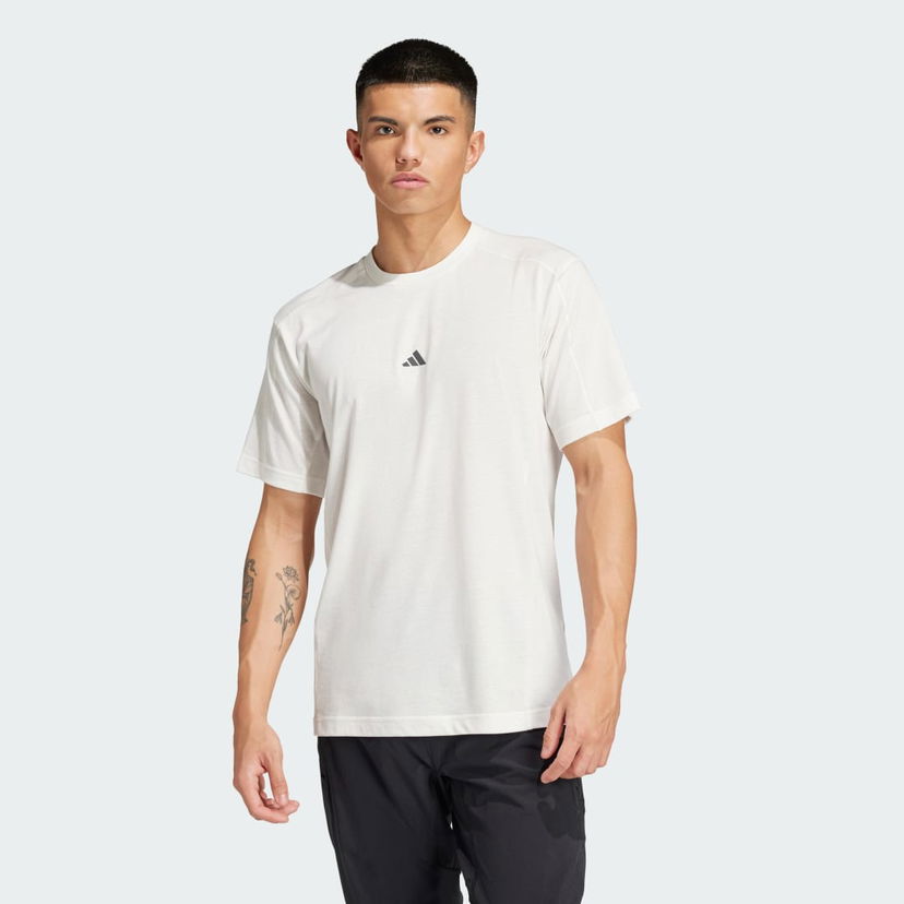 Majica adidas Performance Studio Training Tee Bela | IX9054