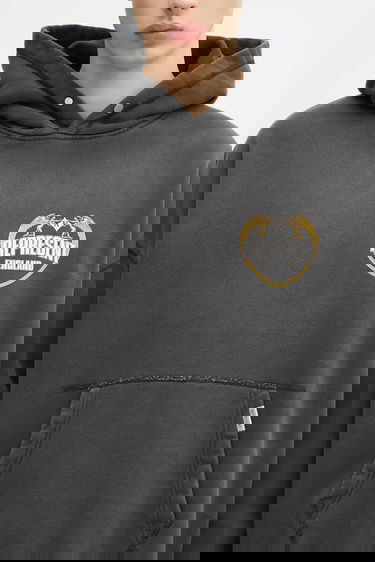 Pulover Represent Clo Represent Legacy Crest Hoodie Siva | MLM100368, 3