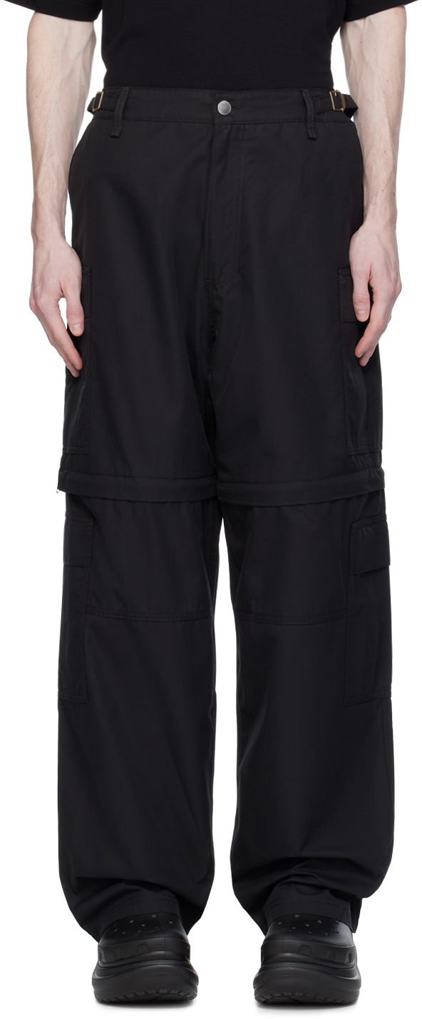 Cargo hlače VETEMENTS Detachable Leg Cargo Pants Črna | VL20PA360B