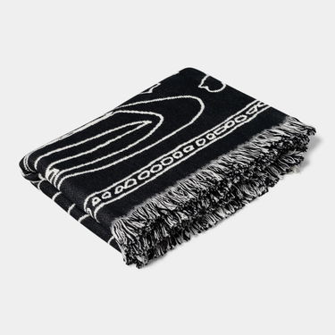 Šala Carhartt WIP WIP Hackwork Jacquard Blanket Črna | I035796_2, 1