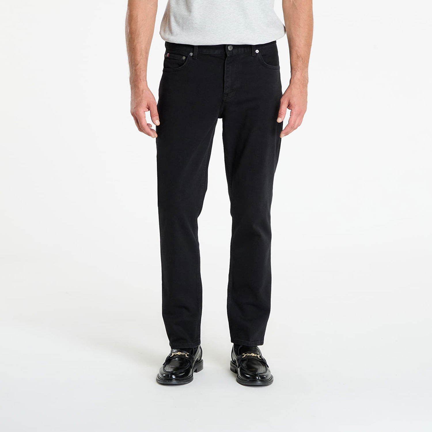 Kavbojke Tommy Hilfiger Tommy Hilfiger Denton Straight Jeans W33/L32 Črna | MW0MW40564 1B4, 0