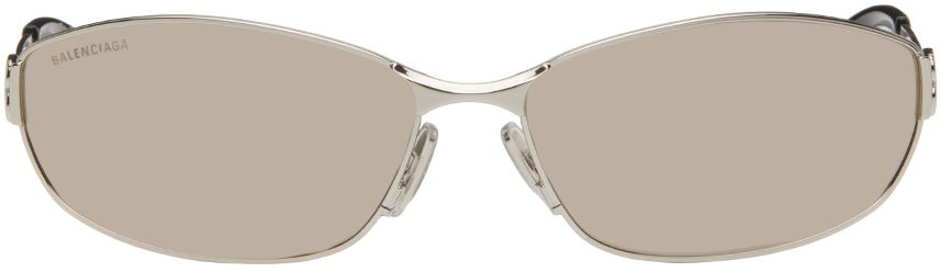 Sončna očala Balenciaga Rectangular Sunglasses Siva | BB0336S-006, 0