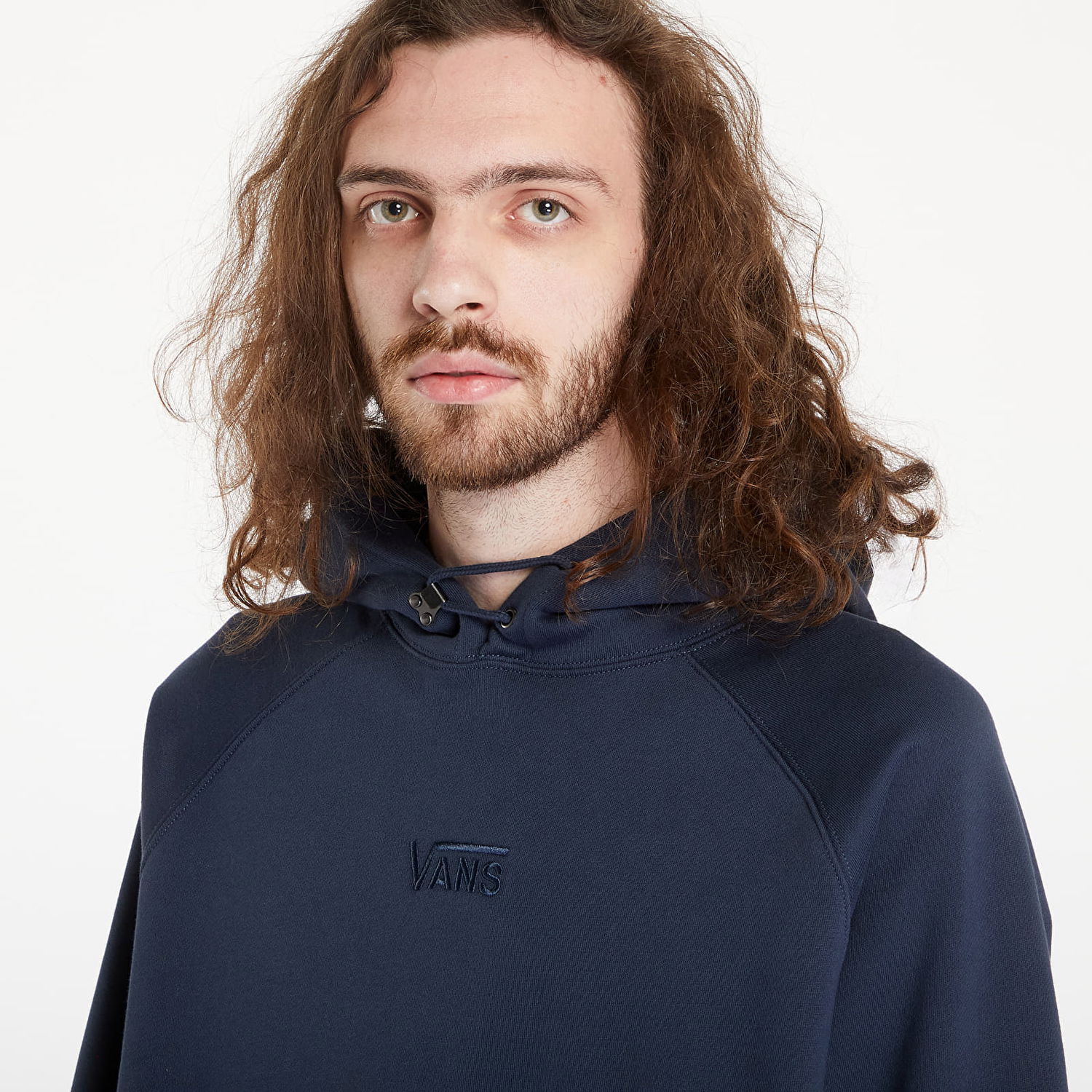 Pulover Vans Fleece Hoodie Mornarica | VN000GZ1D6Q, 0