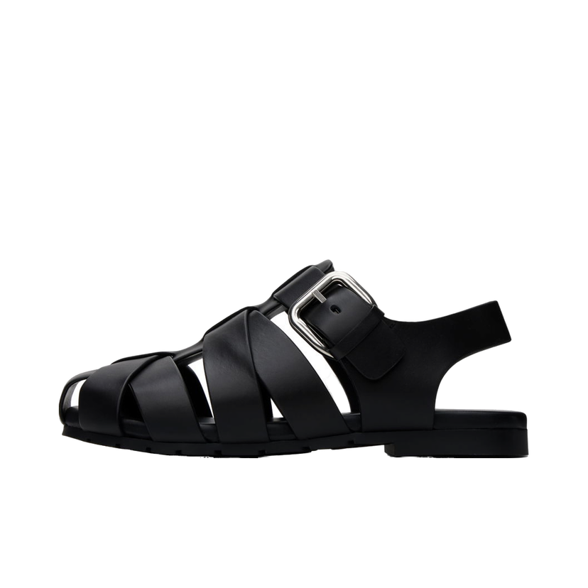 Superge in čevlji Bottega Veneta Alfie Sandals Črna | 796442 V3HB0 1000