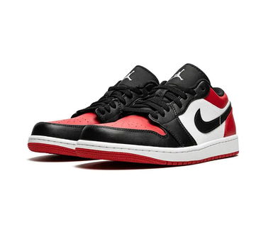 Superge in čevlji Jordan Jordan 1 Low "Bred Toe" Rdeča | 553558-612, 1