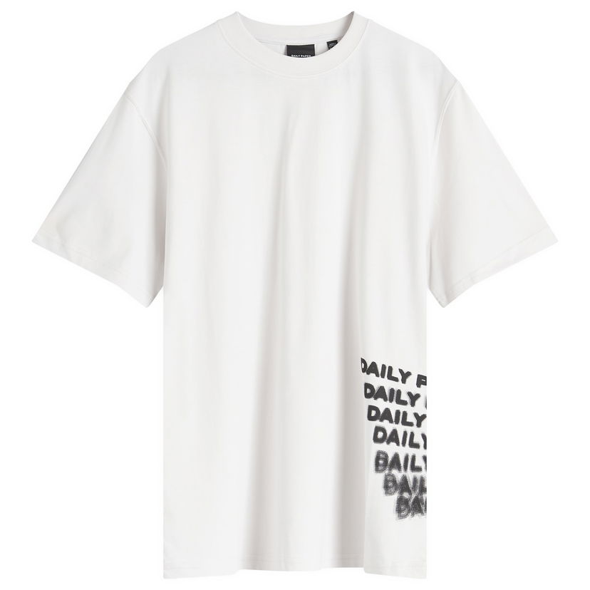Majica DAILY PAPER Overload T-Shirt Bela | 2421080