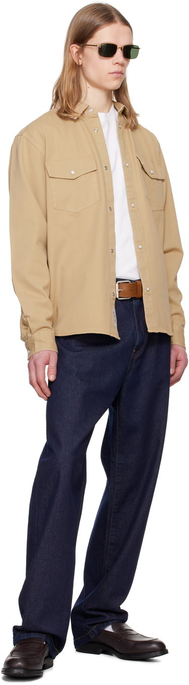Pasovi Carhartt WIP Script Leather Belt Črna | I030992, 4