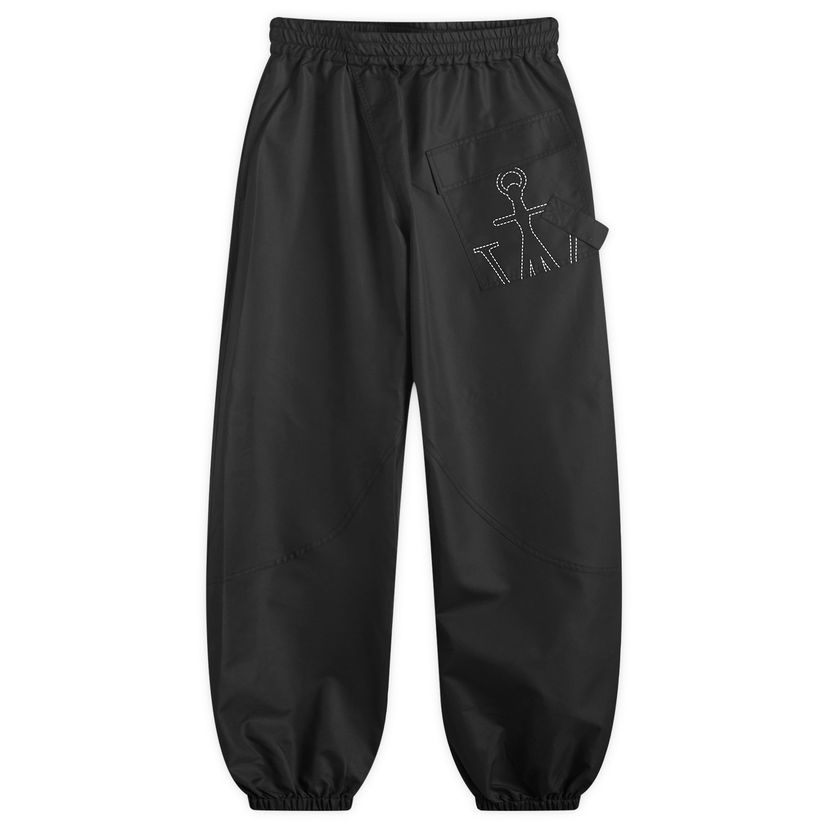 Trenirka JW Anderson Twisted Logo Joggers Črna | TR0312-PG1345-999