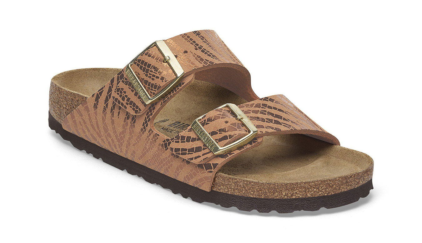 Superge in čevlji Birkenstock Arizona BS Synthetic Zebra Regular Fit Sandals Rjava | 1029508, 0