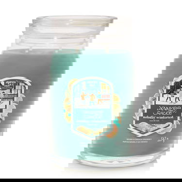 Sveče Yankee Candle après ski Collection Signature Large Jar 2 Wicks Holiday Winterfest Candle Turkizna | 43491, 0