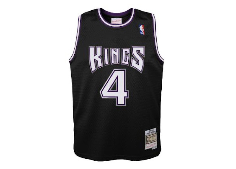 Dres Mitchell & Ness Mitchell & Ness Sacramento Kings Chris Webber Swingman Jersey Črna | 9N2B7BRD0-SKGCW-Y00, 0