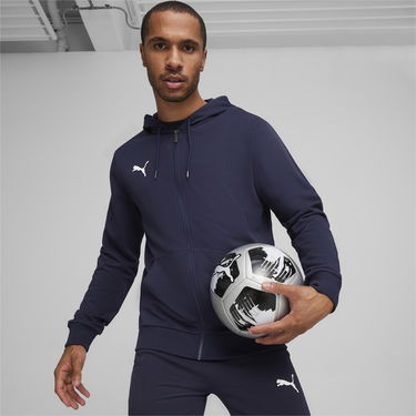 Pulover Puma teamGOAL Casuals Hoody Črna | 658595-06, 2