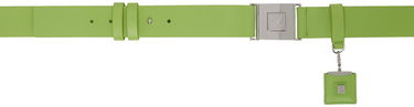 Pasovi WOOYOUNGMI WOOYOUNGMI Leather Belt with Pouch Zelena | W231BE02, 0
