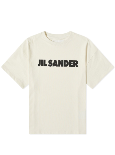 Majica Jil Sander Logo Tee Bež | JSMU707045-MU248708-102