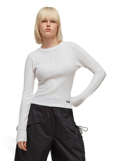 Majica Y-3 Fitted Tee Bela | HY1402