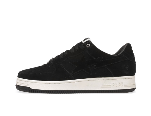 Superge in čevlji BAPE Bape Sta Low "Black Suede" Črna | 1H70-191-004