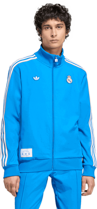 Trenirka adidas Performance Real Madrid Terrace Icons Track Top Modra | JN3058, 4