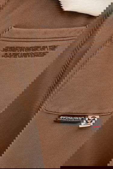 Kratke hlače AAPE by A Bathing Ape AAPE Now Sweat Shorts Rjava | AAPSPMB678XXO, 4