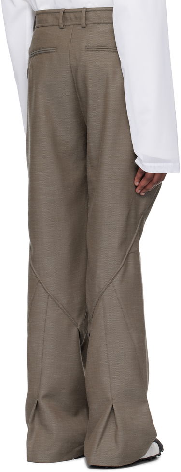 Hlače KIKO KOSTADINOV Kiko Kostadinov Alec K-Dart Trousers Siva | KKSS25T05-17, 2